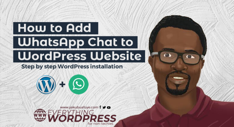 How to add whatsapp chat to WordPress Website